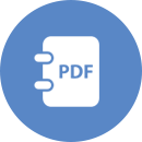 icon showing a PDF document